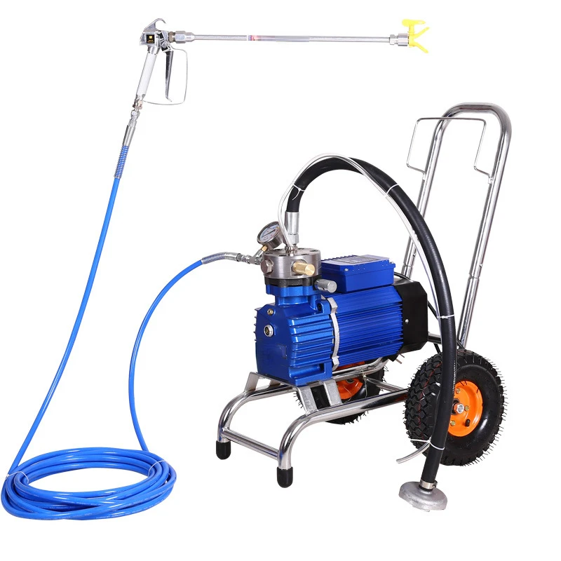 

High Power High Pressure Paint Putty Electric Airless Sprayer And Waterproof Spraying Machine