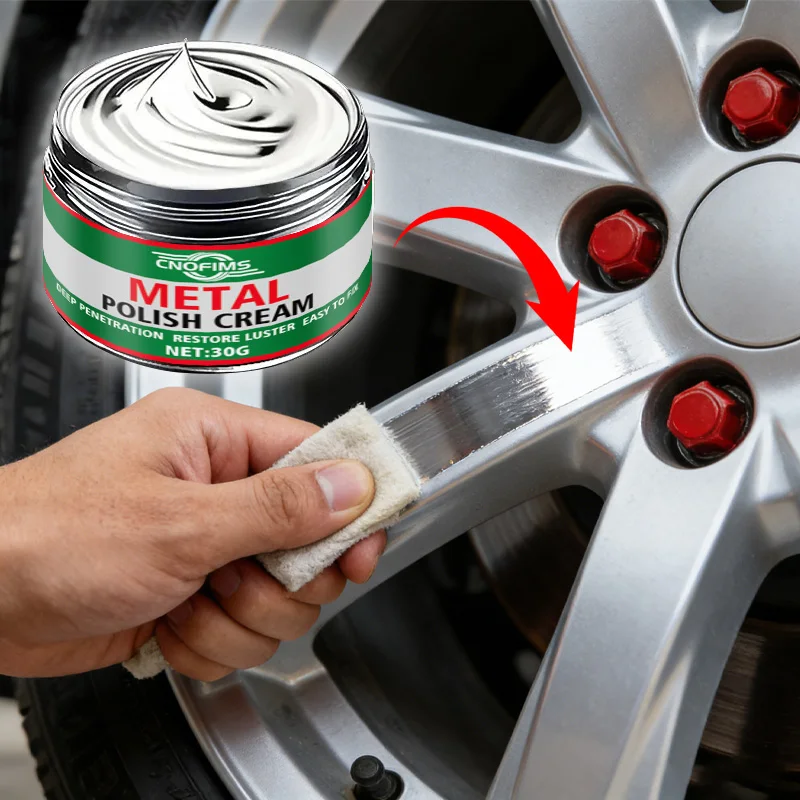 [Esmalte y restauración de metales]: Brillo resistente y perfumado con limón para coche/motocicleta/cocina/baño