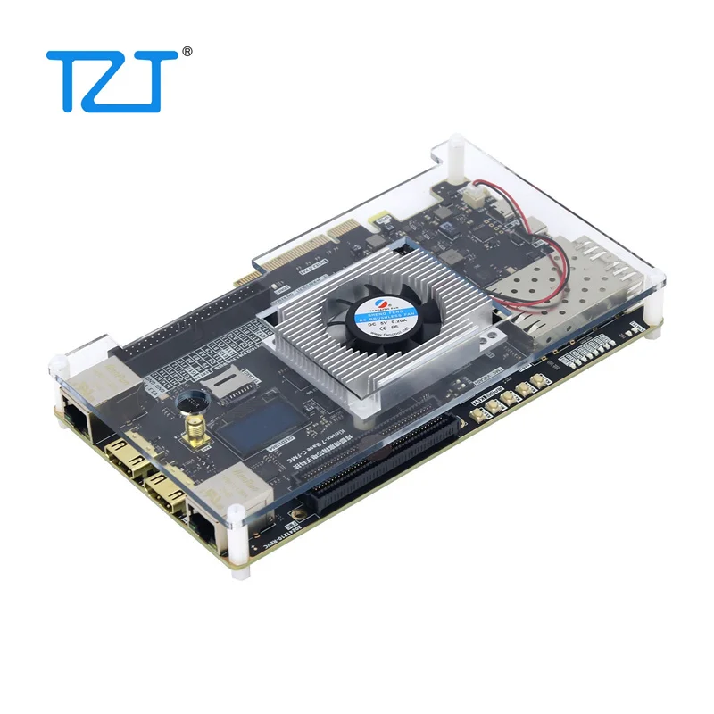 TZT XC7K325T Kintex 7 Base Development Board FPGA Development Board Onboard 0.96-inch OLED for Xilinx