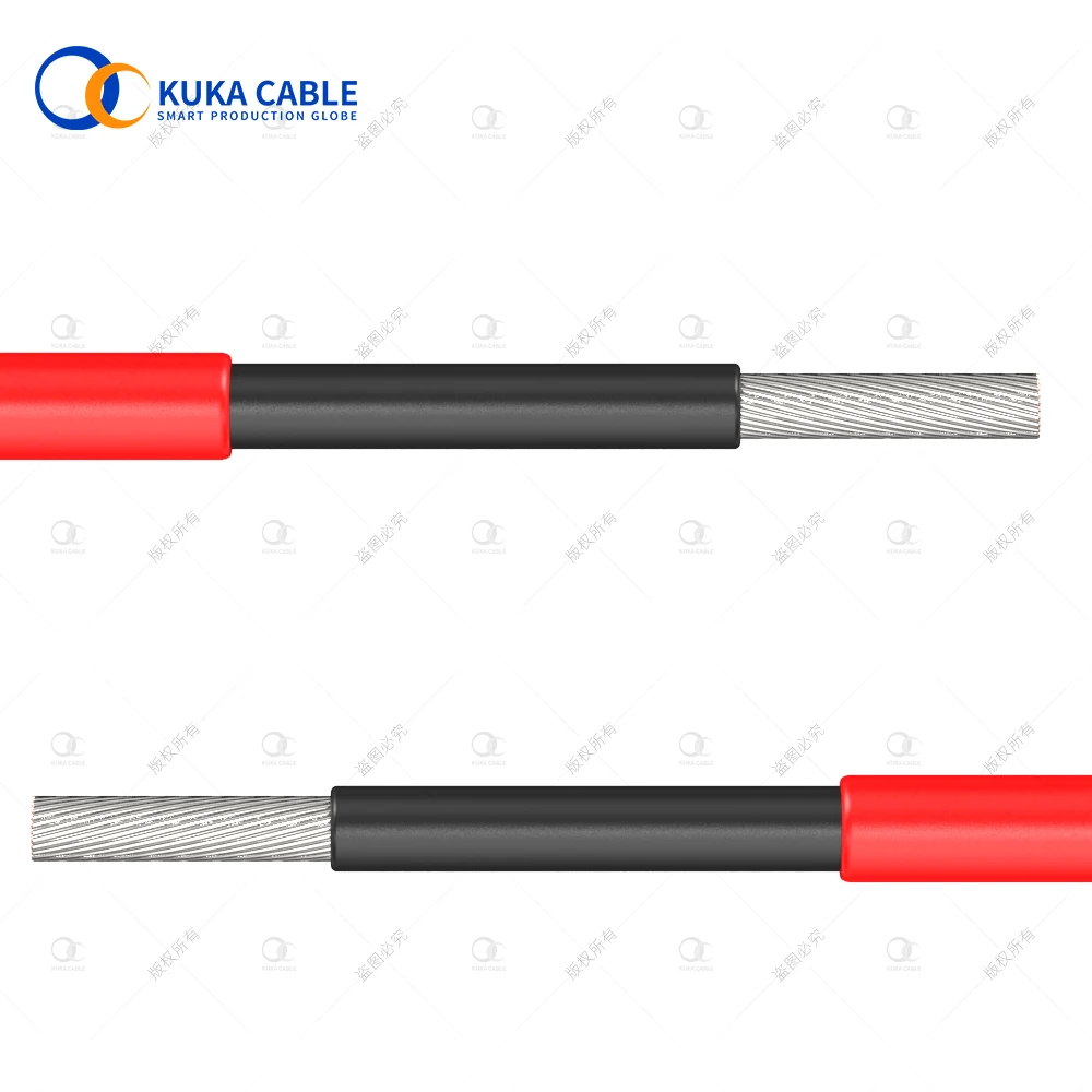 PV cabo de fio do painel, DC 1500V, 4mm, 6mm, 8mm, EN50618, IEC62930