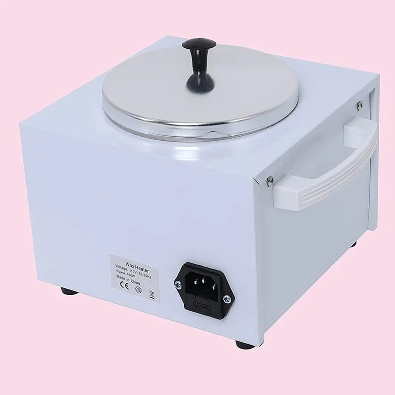Household Electric Wax Heater Single Pot Temperature-Controlled Wax Warmer Machine for Facial Skin Waxing Kit Hair Removal Tool
