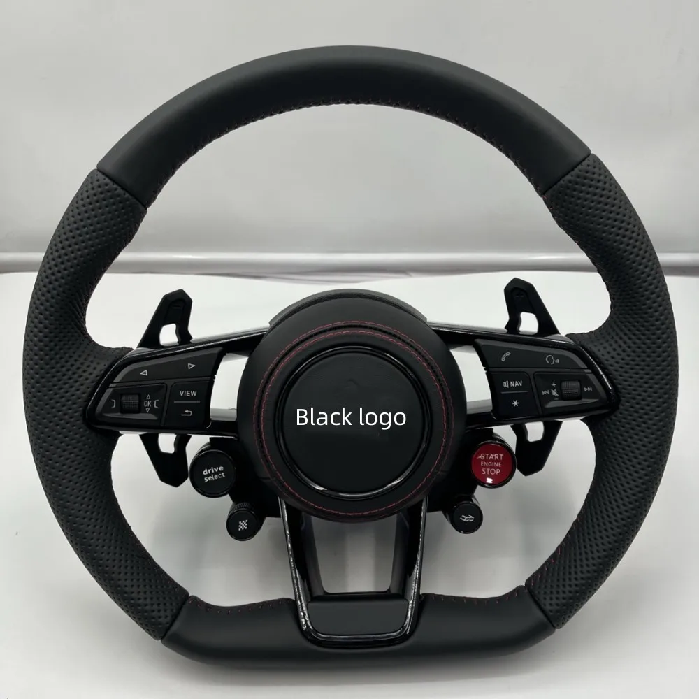 

For Audi Q5 Q5L universal multi-function steering wheel assembly custom steering wheel ( one-key start button+paddles)