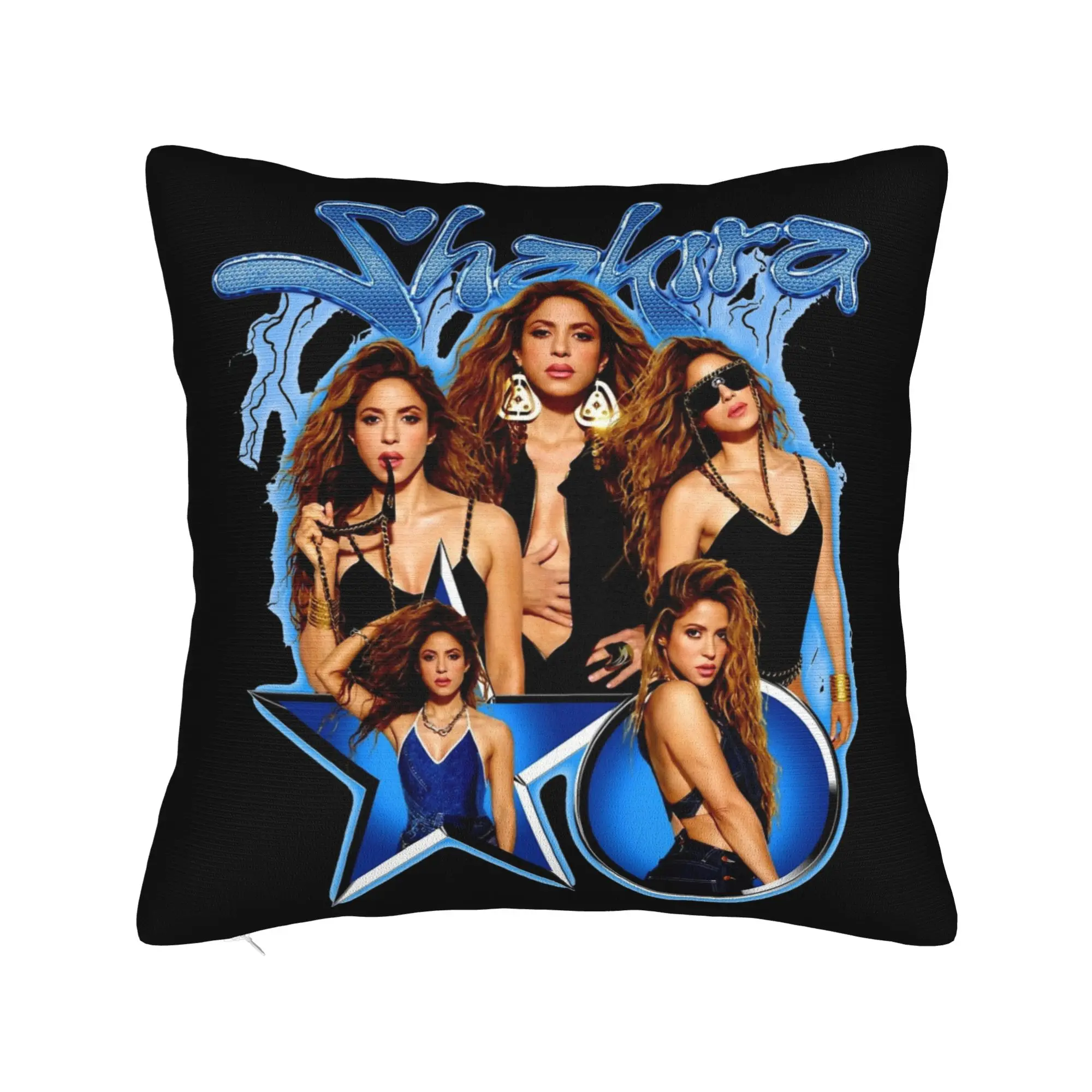 Singer Shakira Pillowcase Soft Polyester Cushion Cover Gift  Throw Pillow Case Cover Home Dropshipping 18''