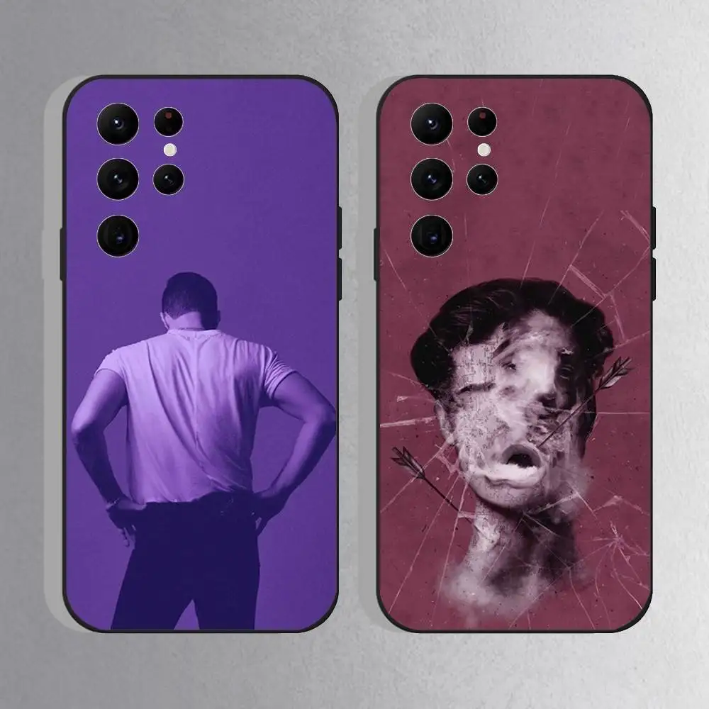J-Jose M-Madero Phone Case For Samsung S10,S21,FE,S21 ,S26,S25,S24,S23,Ultra,S9,S22,Plus Black Shell Cover