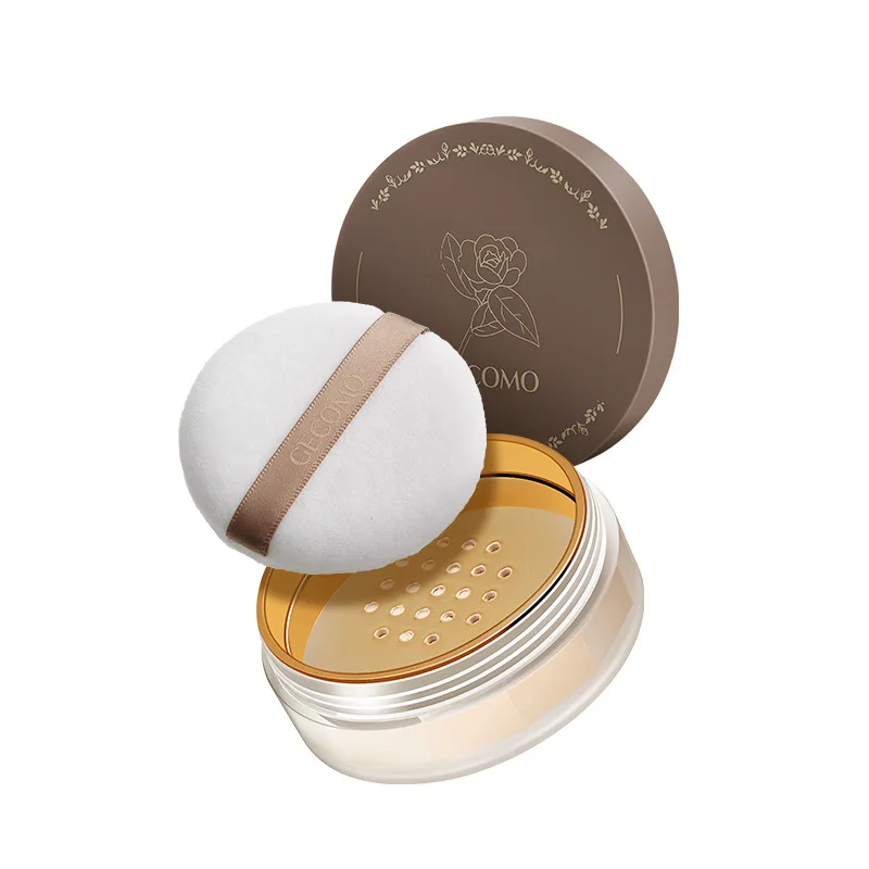 Face Loose Powder Foundation Oil Control Contour Makeup Base Matte Facial Makeup Cosmetics Makeup Powder  Setting Powder