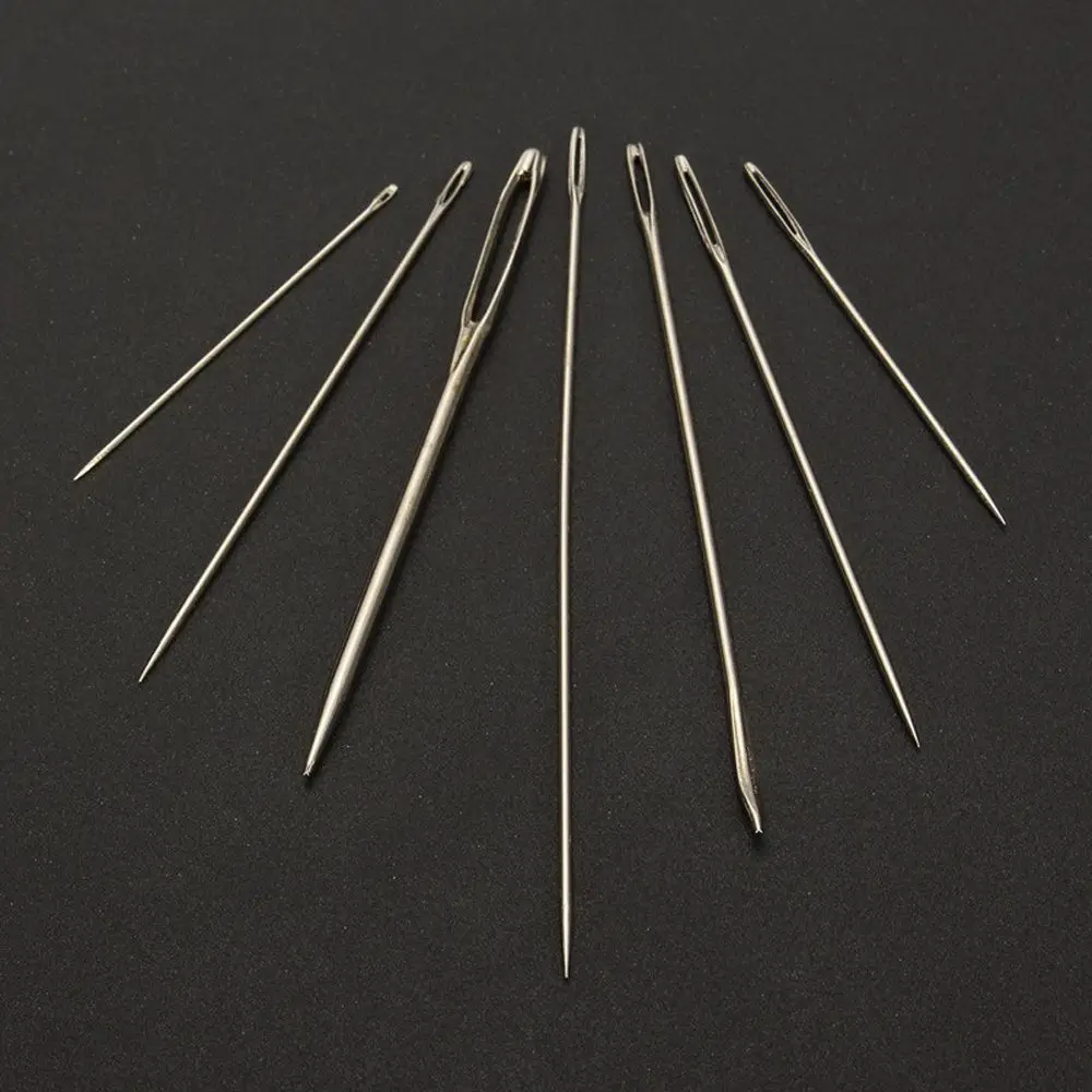 DIY الحرف الخياطة الجلود إبرة الفولاذ المقاوم للصدأ الخياطة اكسسوارات الخياطة إبرة الخياطة دبابيس الخياطة الحرف اليد الخياطة الإبر #5