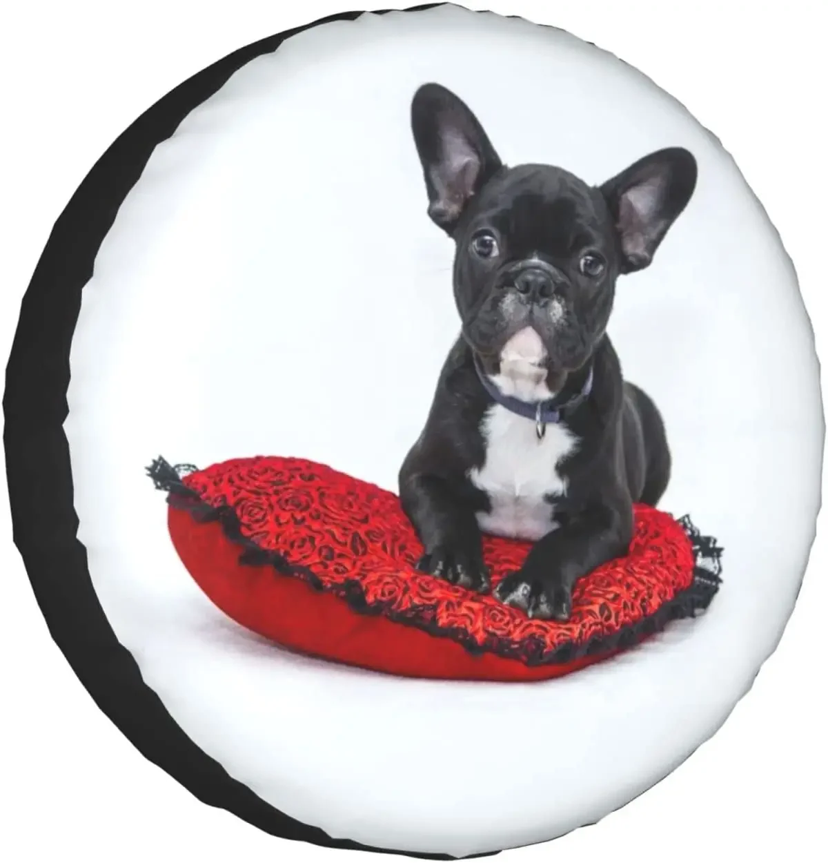 Custom Spare Tire Cover, Add Your Own Personalized Waterproof Universal Wheel Tire Protector with Picture Text Fit for