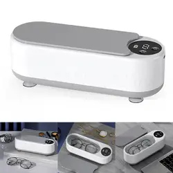 Ultrasonic Eyeglass Washing Tool Portable Glasses Cleaner Portable Cleaning Machine Multifunctional for Ring Necklaces