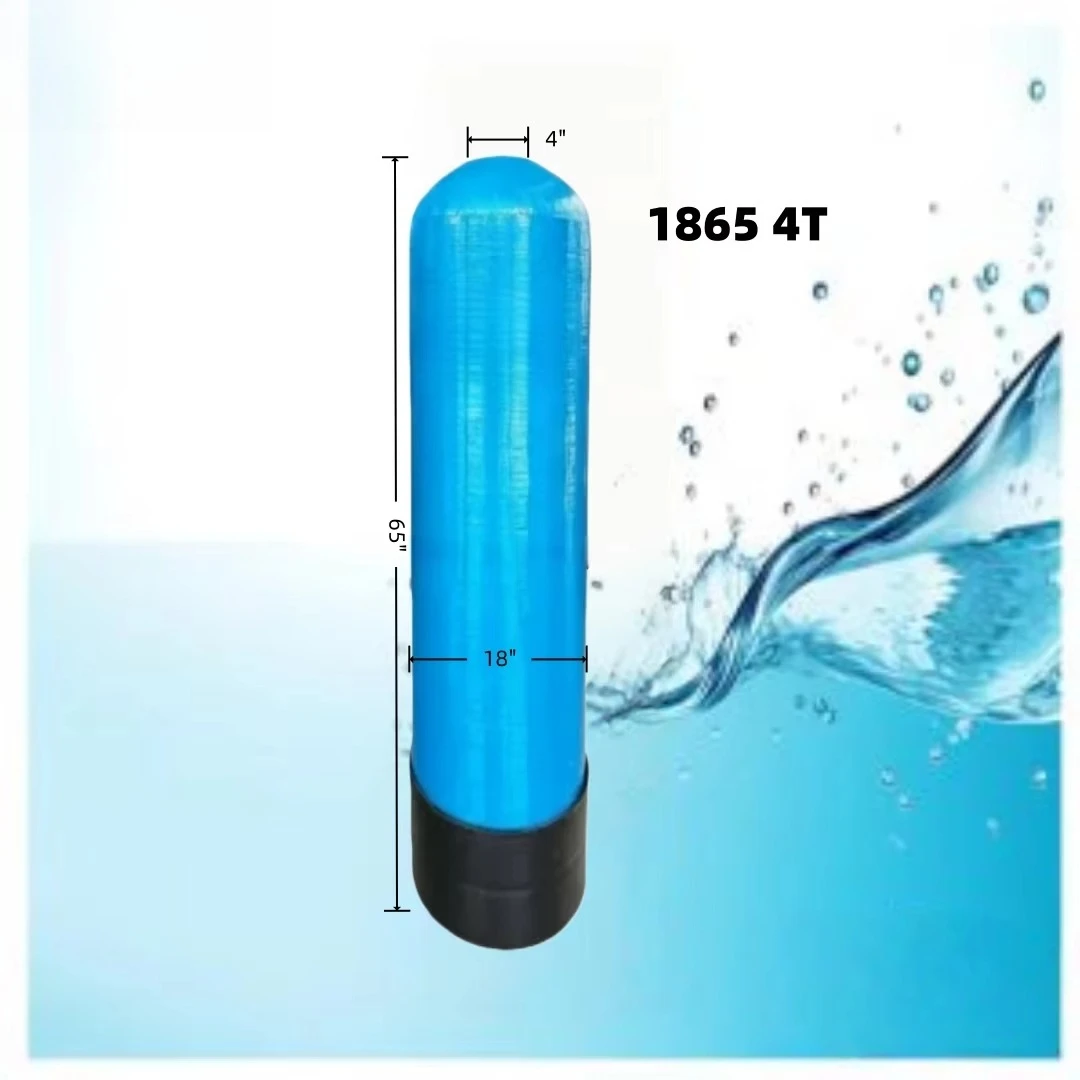 

125/150 Psi 4"NPSM Frp Water Resin Filter tank with Accessories for Multi-media Water Filter System