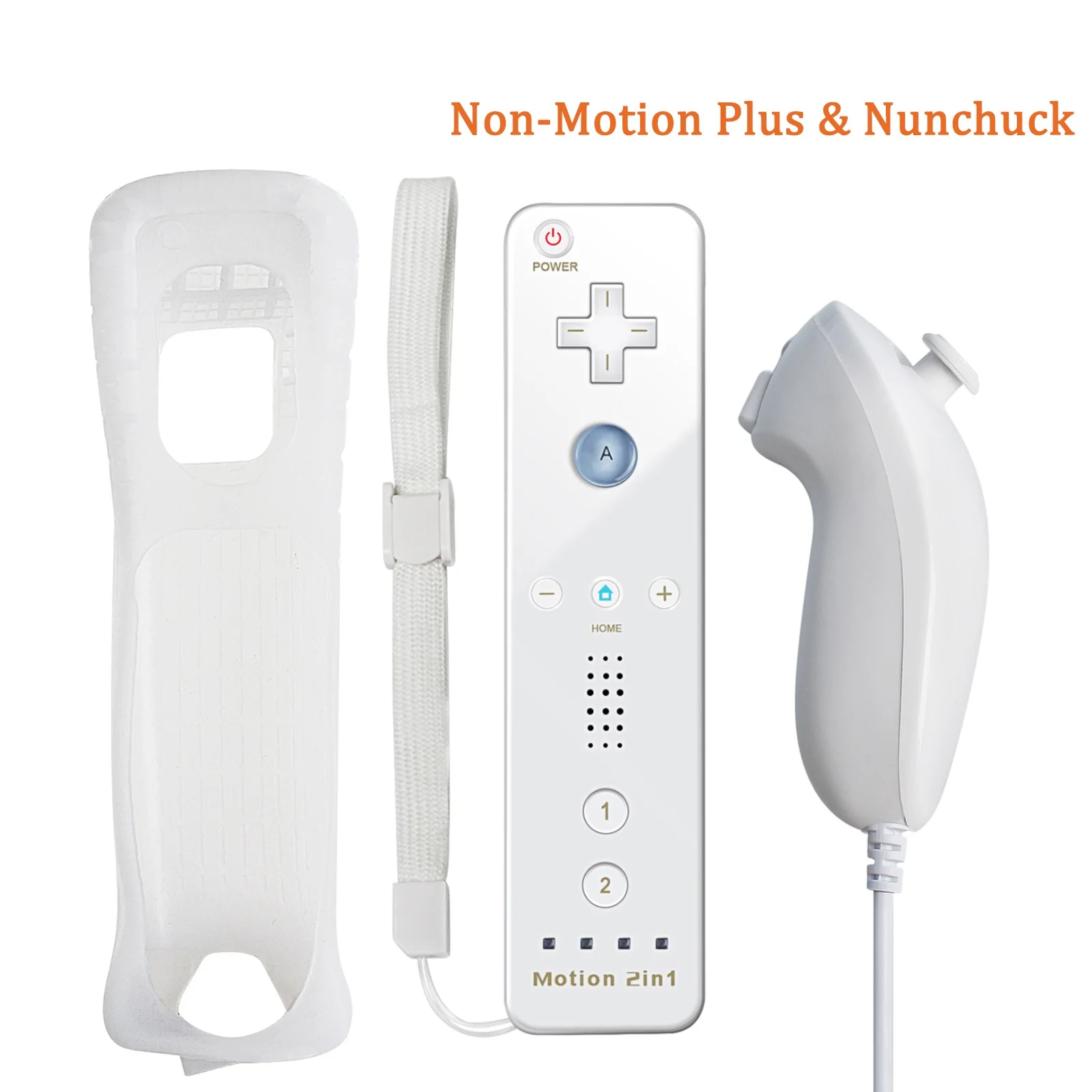 Nintendo Wii用 2in1 ワイヤレスコントローラー