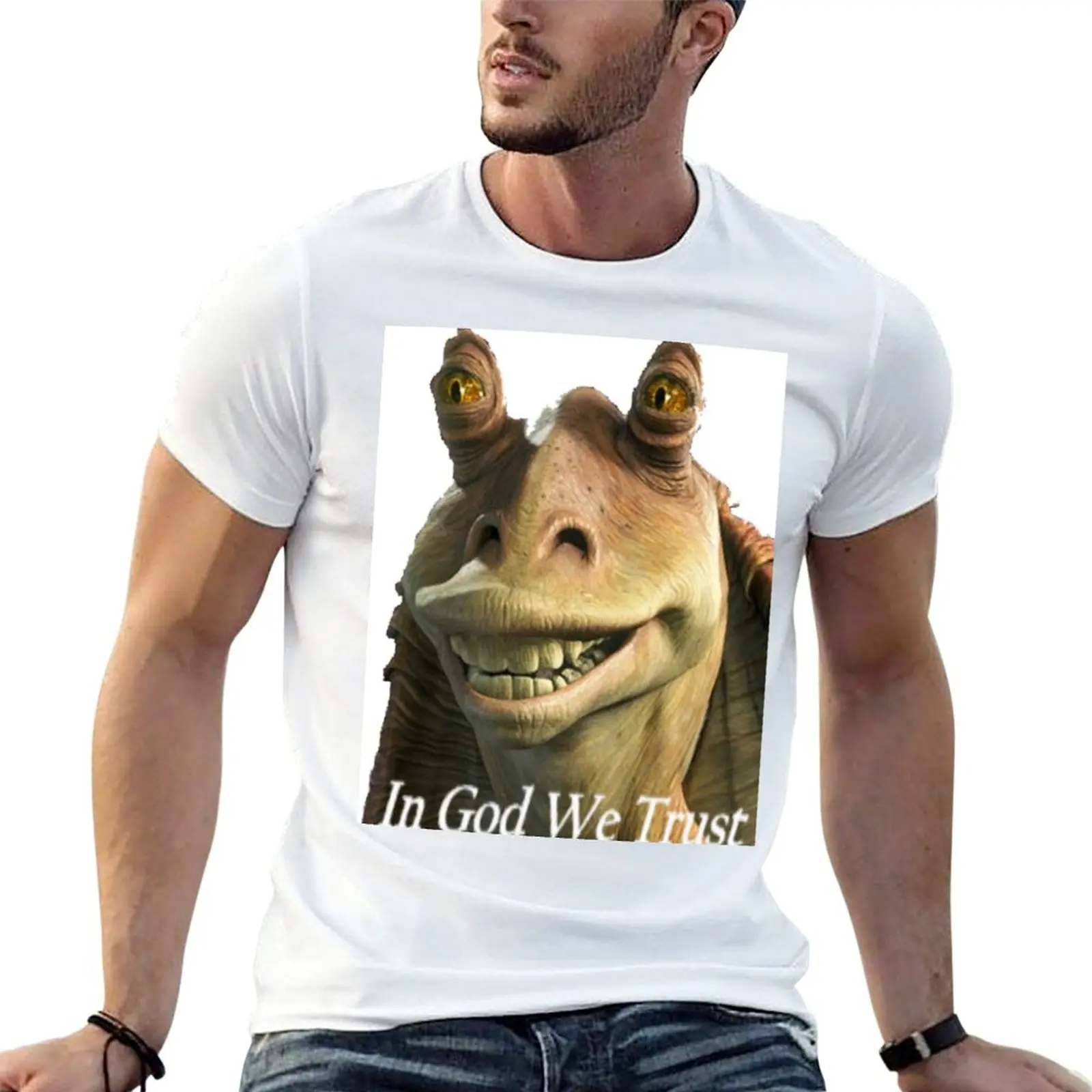 

In God We Trust T-Shirt cotton t shirt man funny t shirts dark humor t shirts designer T-Shirt