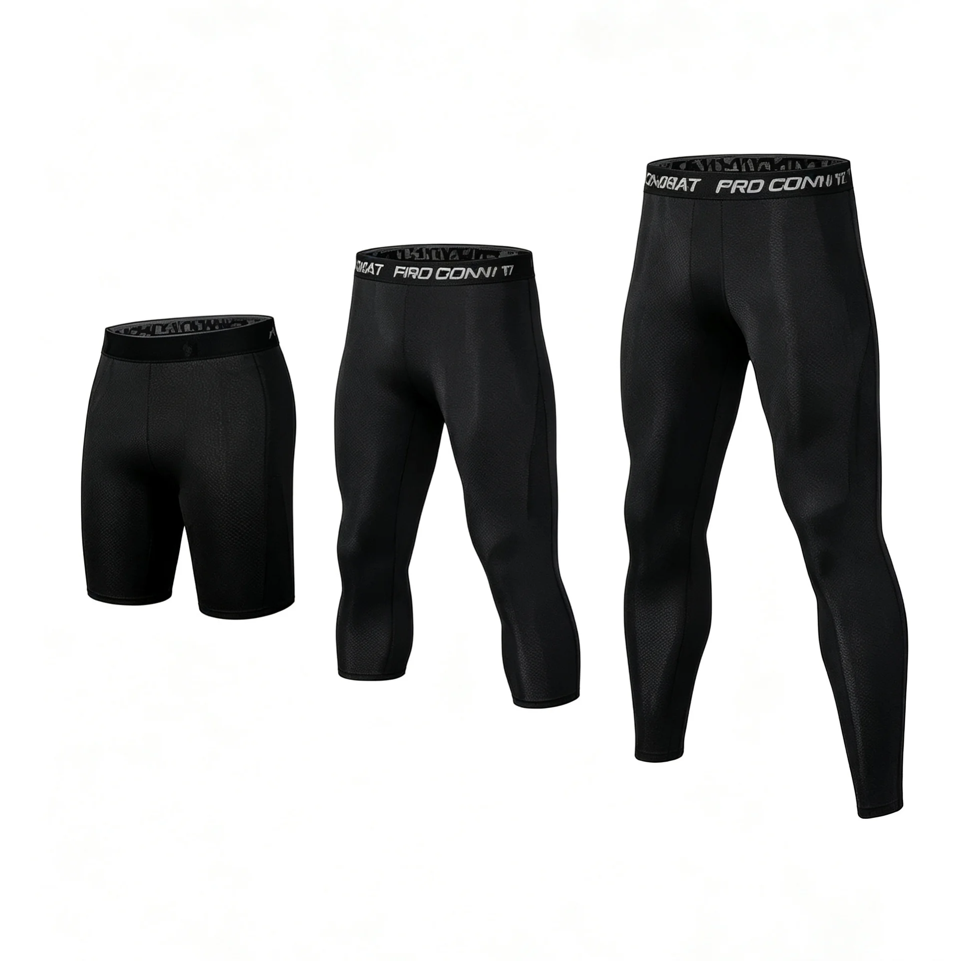 2025 Mens Compression Pants Tights Cool Dry Leggings Sports Baselayer Running Tights Athletic Workout Active Shorts