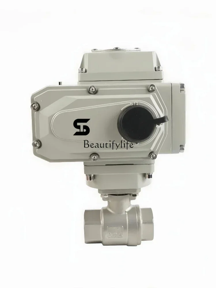 Q911F-16P electric threaded stainless steel ball valve explosion-proof regulating switch