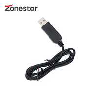 PL2303HX USB To RS232 TTL Serial Cable Debug Console Converter Adapter Module with Dust-proof Cover for Bootload Download