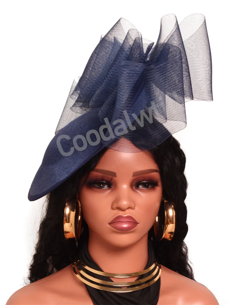 Церковная свадебная шляпа с бантом, женская гоночная шляпа-дерби, головные уборы, заколка для волос, женская Femme Royal Ascot, кепка-дот, аксессуары для волос