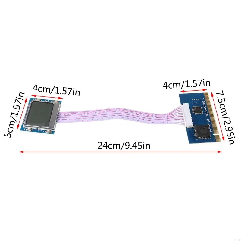 B0KF Digit PCI ISA PC Computer Motherboard Power Diagnostic Post Tester Card