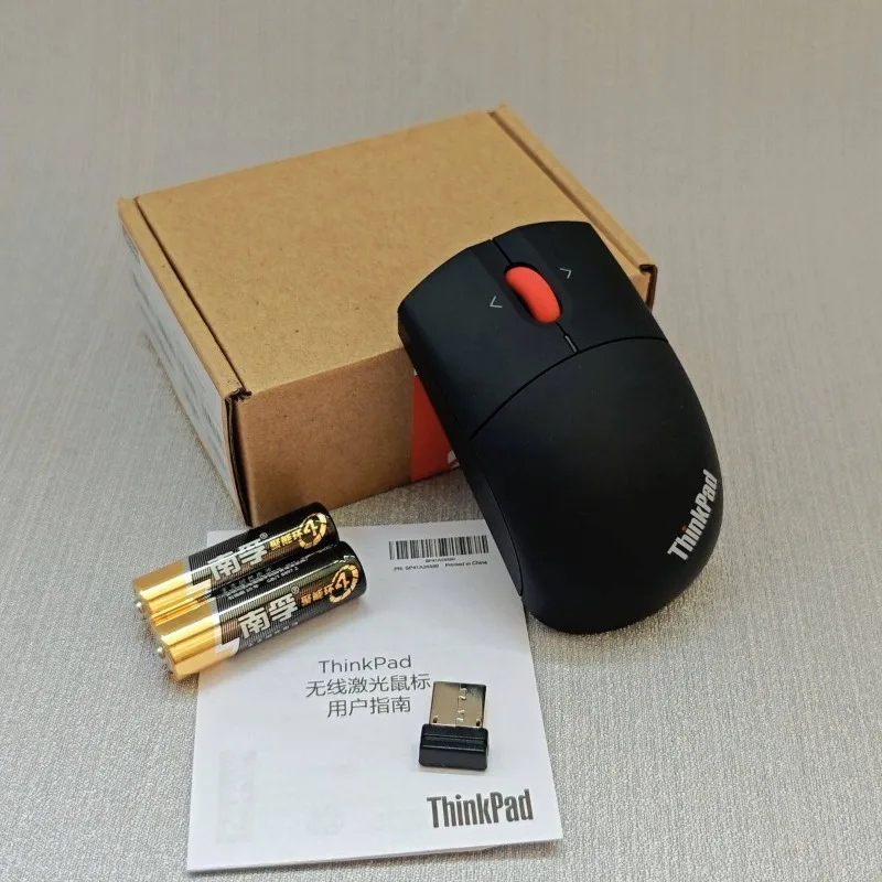 

Lenovo Wireless Laser Mouse-Suitable for IBM Notebook Desktop and All-In-One Computers-General 4Y51A24585 Black 2.4G