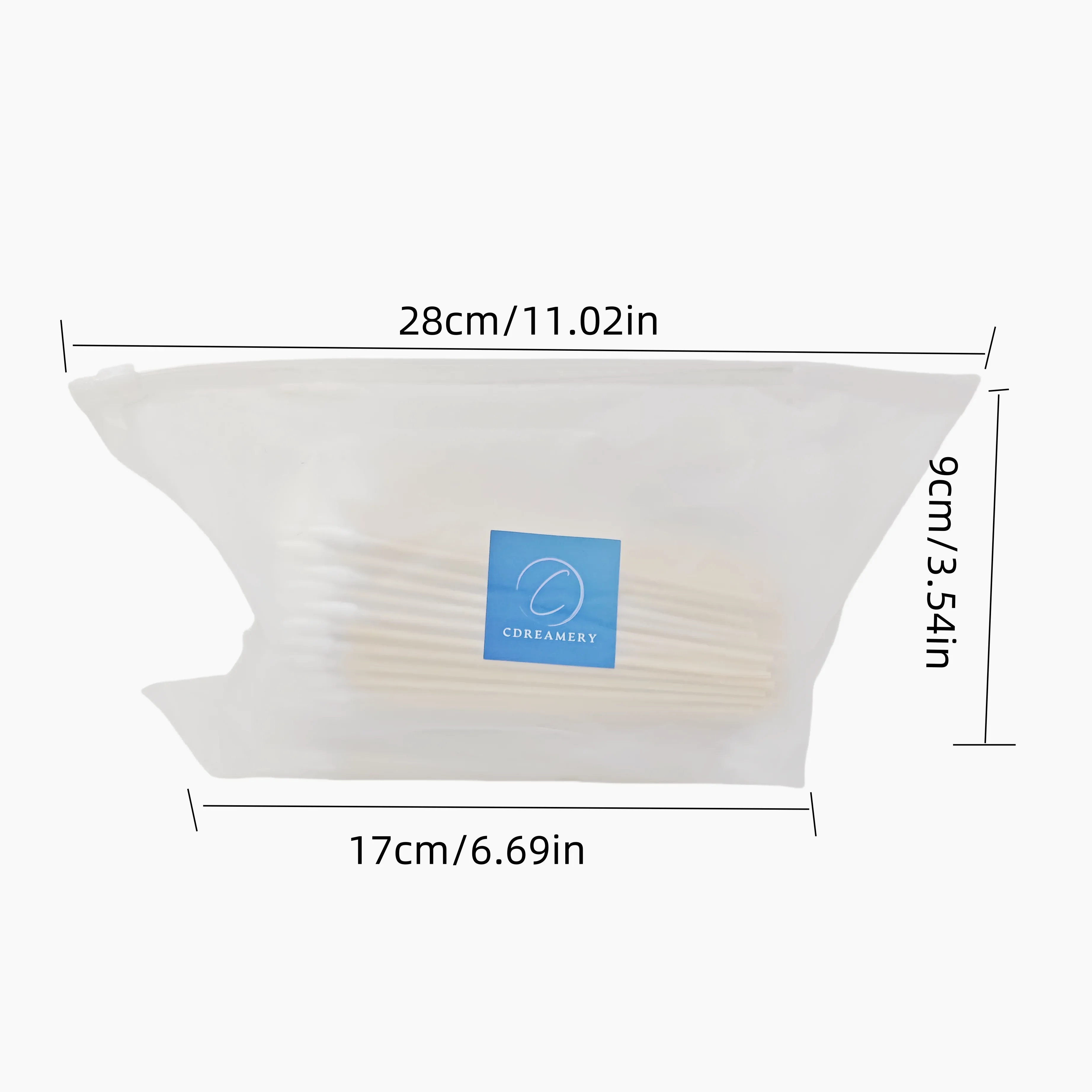 CDY2400pTATTOOBLU Ear Care Clean Wood Handle Pointed Tip Head CottonPermanent Eyebrow Eyelash Tattoo Thread Beauty Makeup Remove image 3