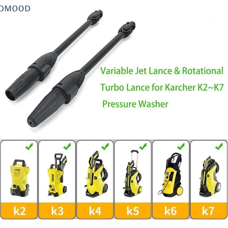 【CR】Variable Spray Lance Replacement for Karcher K2 K3 K4 K5 K6 K7 High Pressure Nozzle for Car Terrace Garden