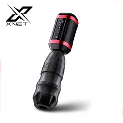 XNET Sita Wireless Tattoo Machine Coreless Motor 1800mAh Battery Extra 3.5/4.5 mm Stroke for Tattoo Artists