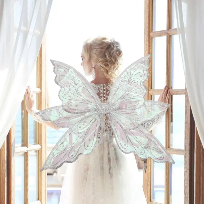 Fairy Wing Fairy Wings For Adult Women Girls Butterfly Elf Wings For Kids Dress Up Party Costume Angel Wings Christmas Gift