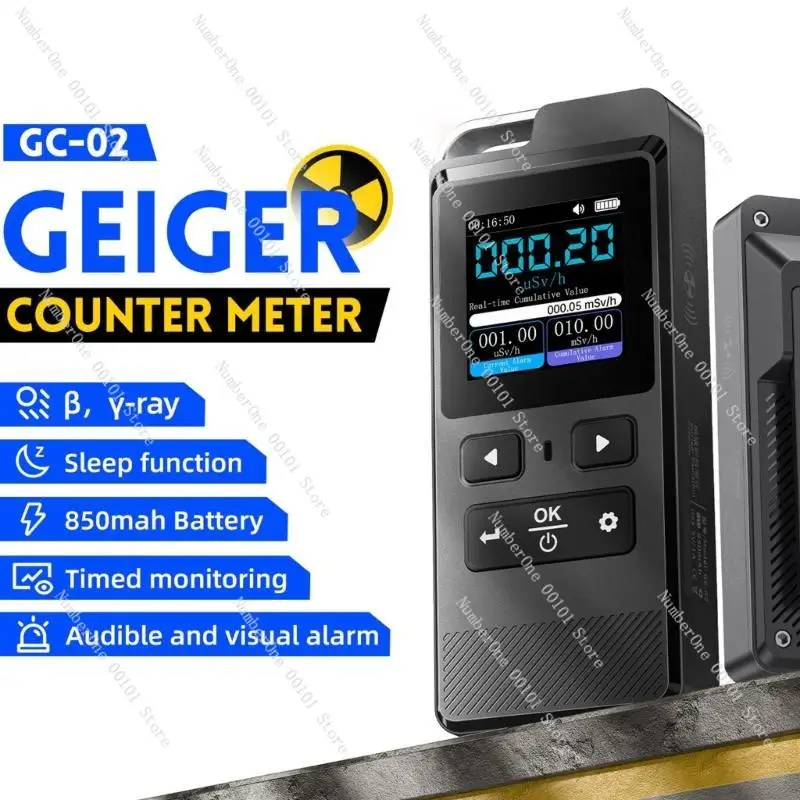 

H4GE Lightweight Radiation Detection Instrument GC02 User Friendly Interfaces And Multiple Language Option for Convenience