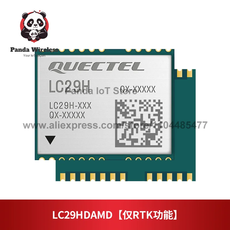 Antarmuka antena GNSS LC29H dengan papan inti pin ganda dan papan EVB, kabel aktif dual-band tipe-C untuk penentuan posisi RTK