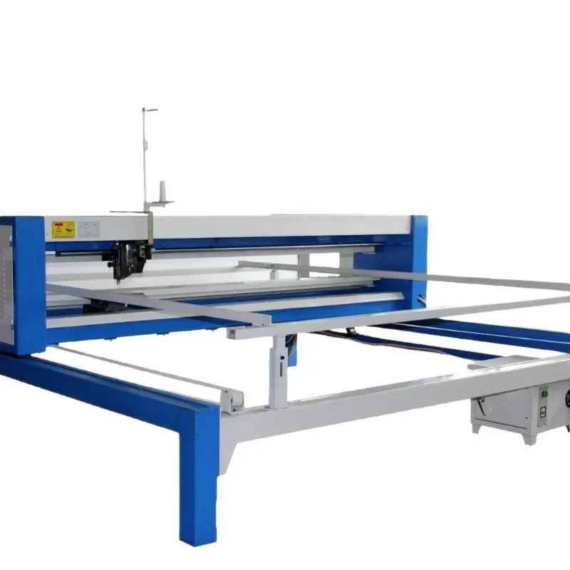 Single needle quilting machine, computerized full mobile cotton quilt machine