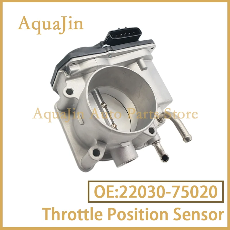 

22030-75020 Throttle Body Assembly For Toyota 4Runner Tacoma Hiace Hilux Fortuner Coaster ToyoAce Land Cruiser Prado 22030-0C020