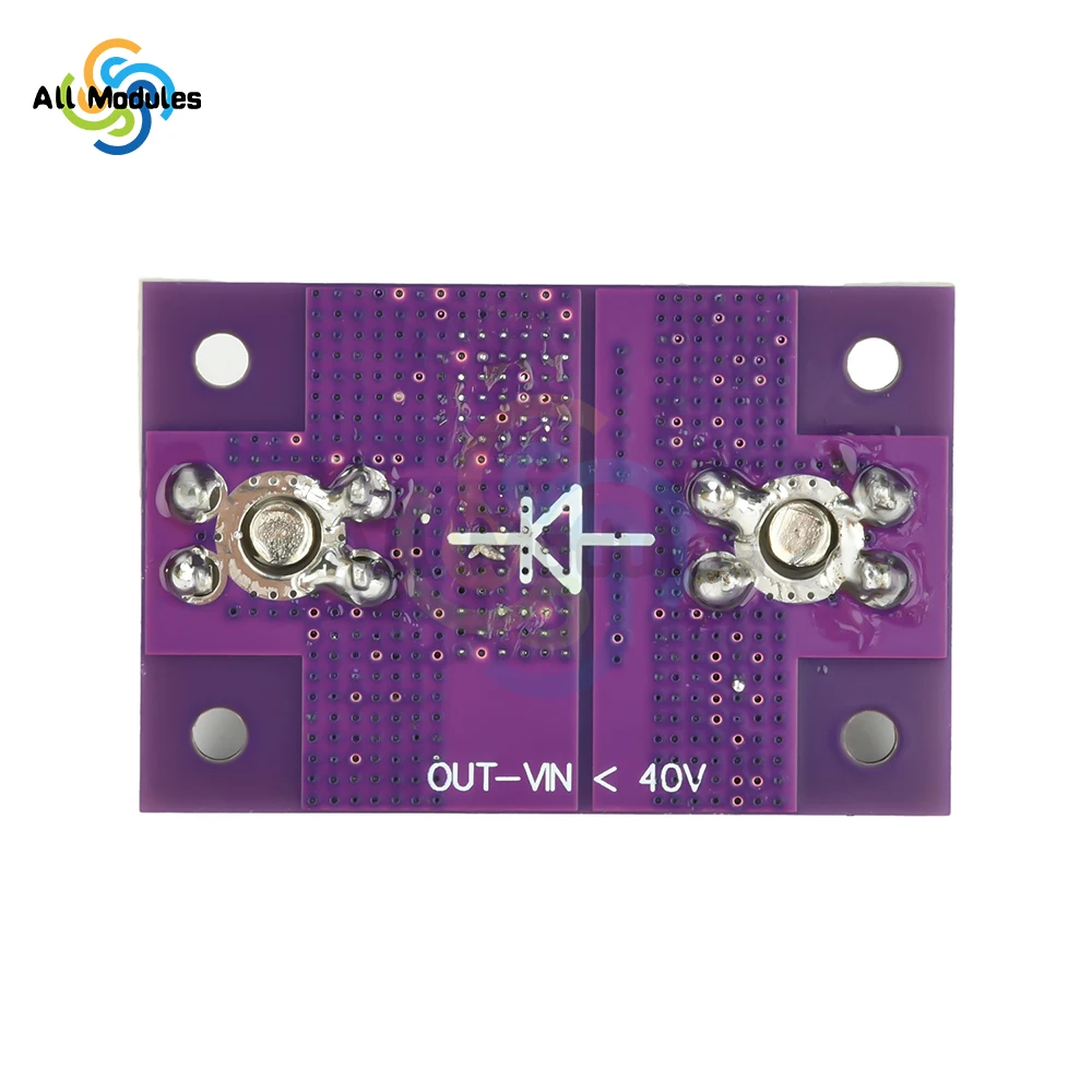 

40A 60A High Power No Voltage Limitation Ideal Diode Module Ground-Free Design Reverse Polarity Protection Low Consumption