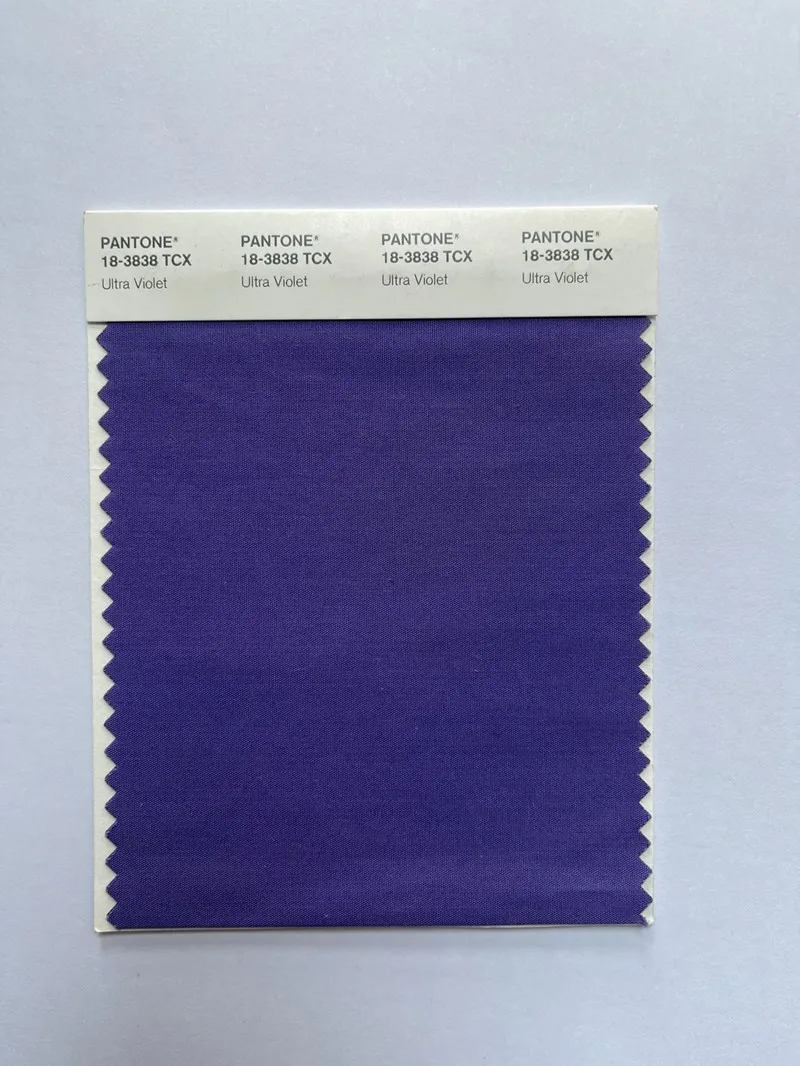 1PCS Pantone Color Card tcx Cotton Color Card Sheet Large size 10 x 20 cm Pantone Color card sheet tcx