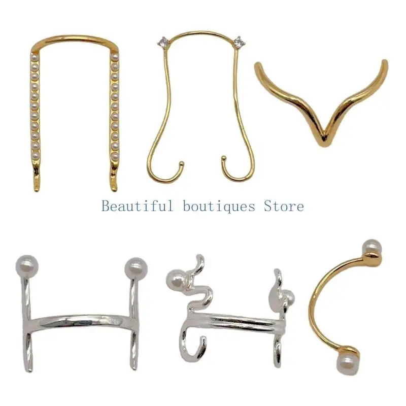 U4LF Copper Nose Clip Modern Nose Reshaping Accessory for Photography Performances