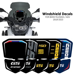 Motocicleta Adesivos para BMW, Acessórios para pára-brisas, Windshield, Wind Shield Deflector Decal, R1250GS ADV R 1250 GS Adventure