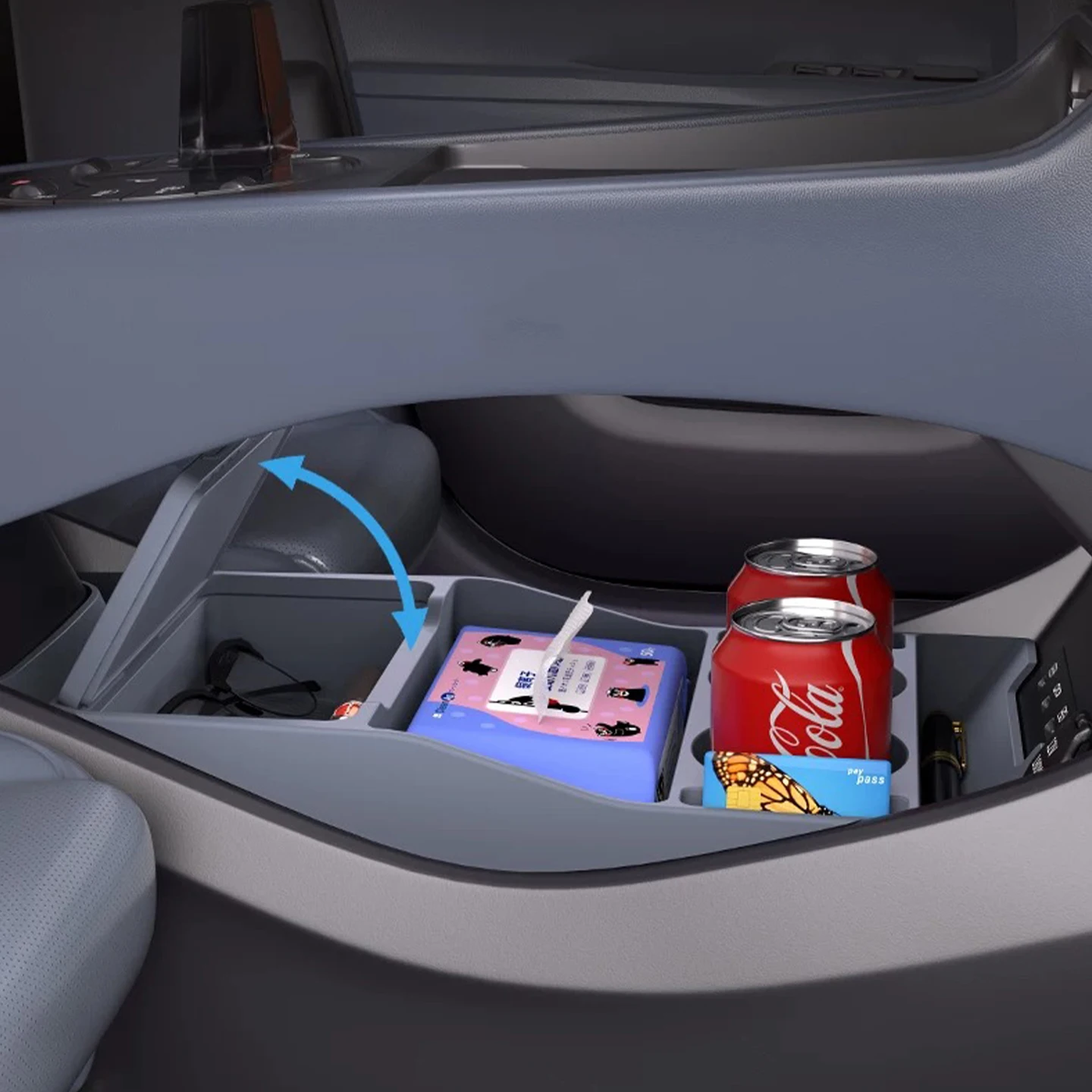 For 2025 BYD Seal 06 GT Center Console Storage Box Anti-Rattle Shockproof car accessories Dustproof Easy to Clean