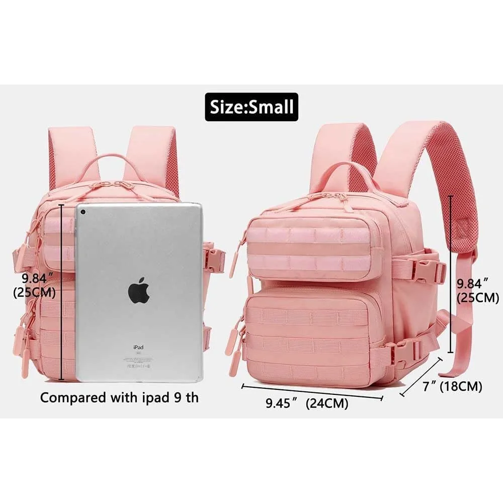 Ransel Mini pria dan wanita, ransel kecil untuk Gym, Hiking, bepergian, olahraga, lari 9L