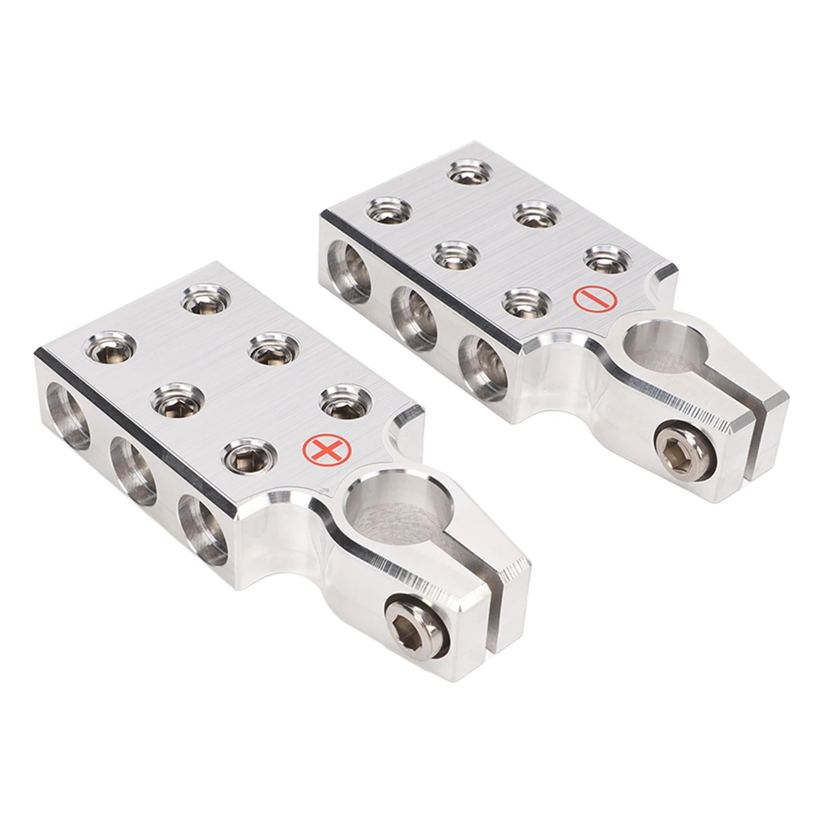 1 Para Zacisków Akumulatora Samochodowego Dodatni Ujemny Akcesoria do Modyfikacji Audio dla Kampera Samochodu Motoru Kampera Autokaru