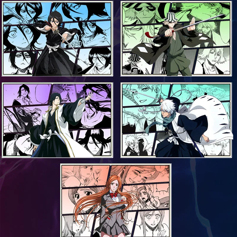 Bleach Collection Cards Thousand-Year Blood War Arc Premium Anime Character Table Board Game Playing Cards