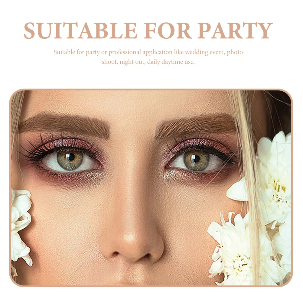 

12 Pairs False Eyelashes Set Women Suit Fake Performance Vivid Tool Makeup Imitation Dense Miss Fiber Supple Thick