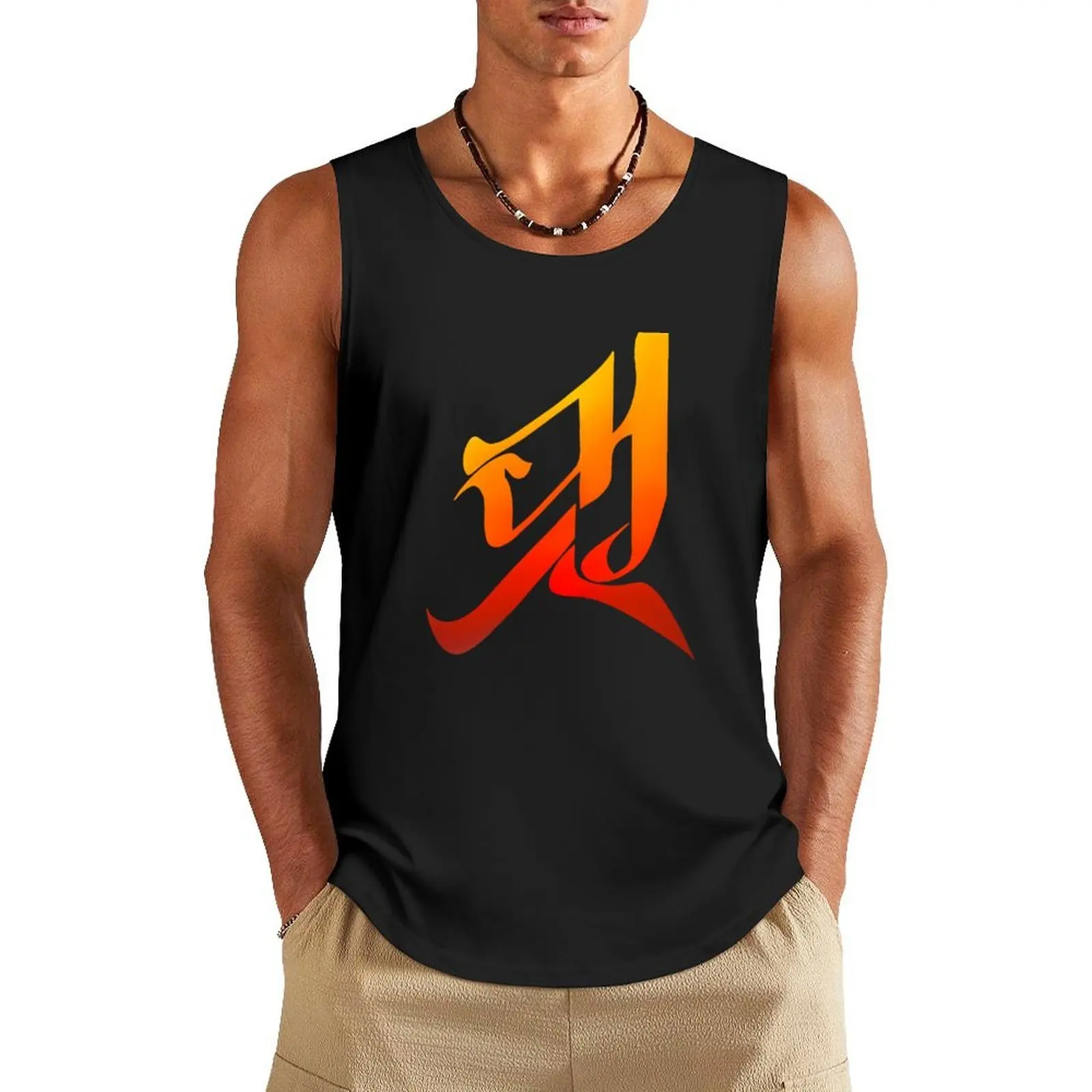 

Ateez  The Real Tank Top t-shirt Men's singlets for men muscle t-shirt Vests