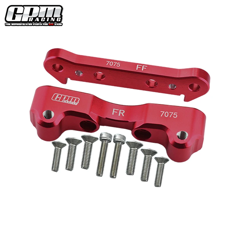 Soporte de suspensión inferior delantera de aleación GPM 7075 para 1/5 Kraton 8S Outcast TRUCK-ARA5810 ARRMA
