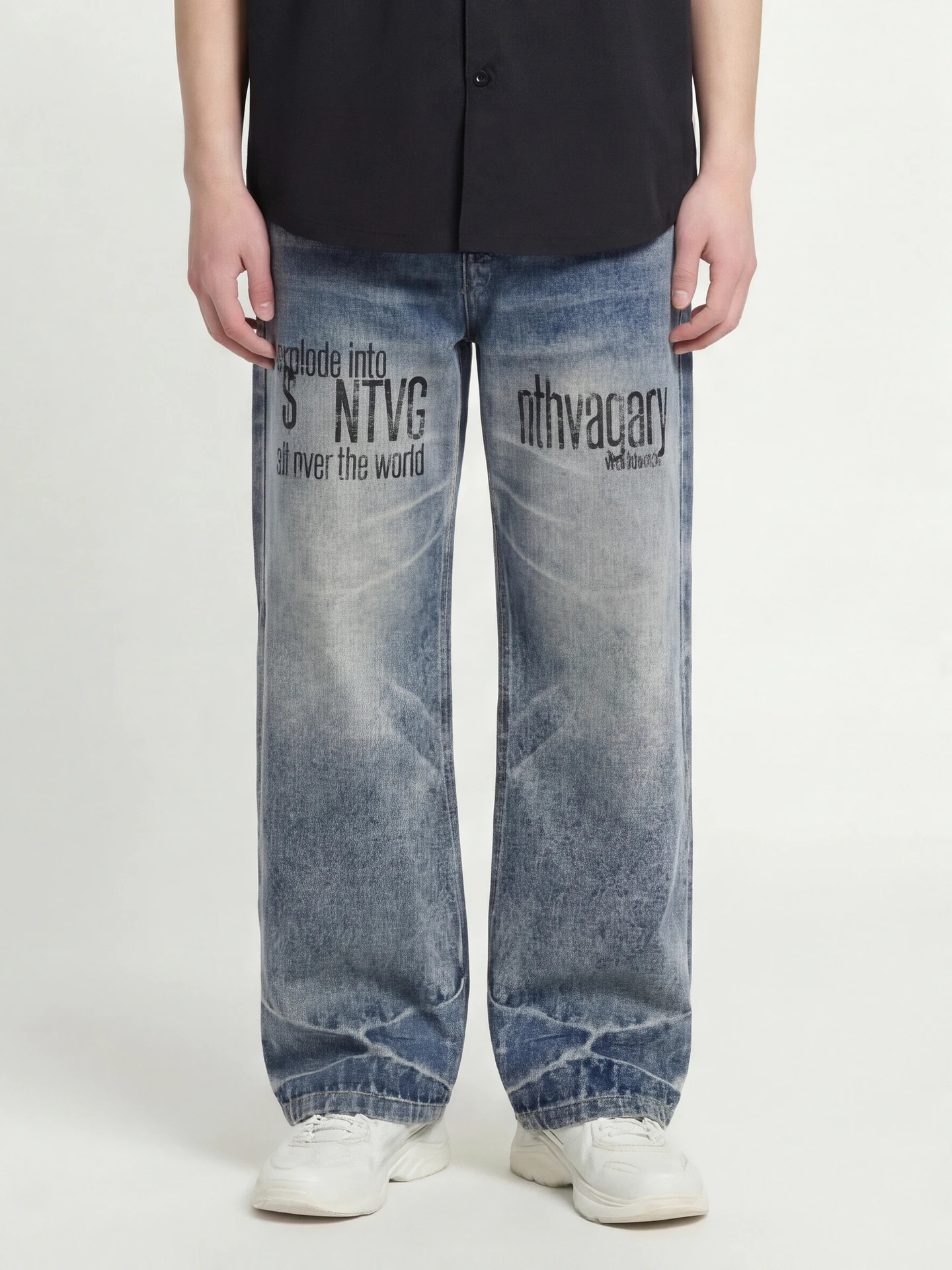 from-ntvg-letter-blue-printed-jeans-new-arrivals-ay-sle-men's-casual-trousers-fm-brand-quali-guaranteed