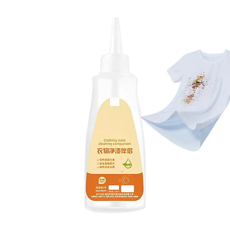 

100 мл средство для удаления пятен для белья средство для удаления пятен, одноразовое средство для удаления пятен без стирки с активным ферментом, портативное средство для удаления пятен на одежде для стирки