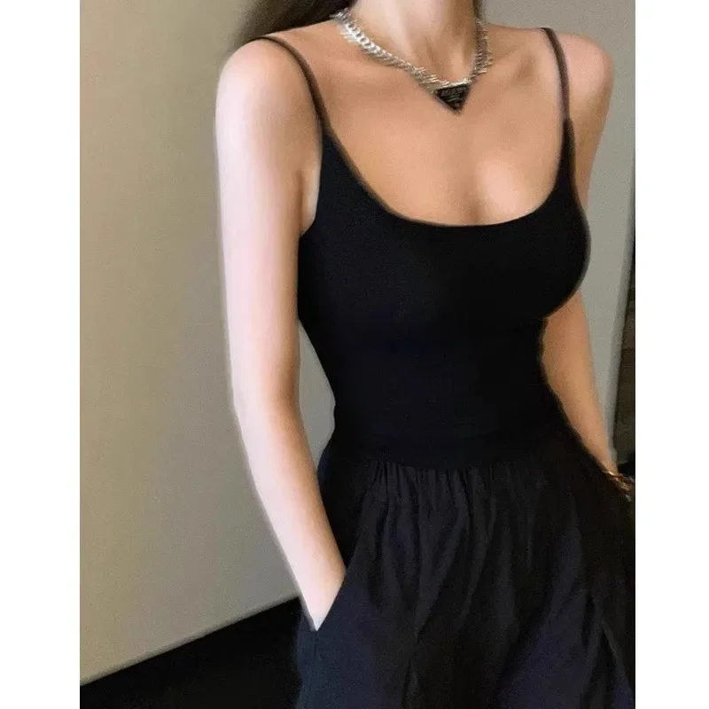 عالية الجودة النمط الأمريكي قطعة واحدة المرأة بروتيل سترة مع وسادة الصدر حزام القمم قاعدة طبقة قميص مكشوف الظهر الديكور #2