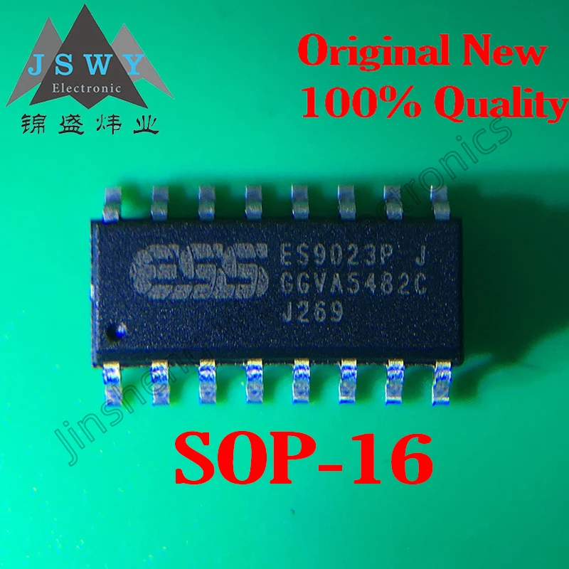 5~10PCS ES9023P ES9023 SMD SOP-16 Audio Decoder IC 100% Brand New Original Free Shipping