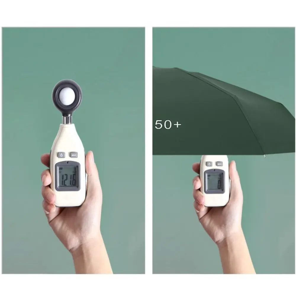 Protable Folding Pocket Umbrellas Women Flat Lightweight Umbrella Ultraviolet Protection Parasol Small Size for Travel