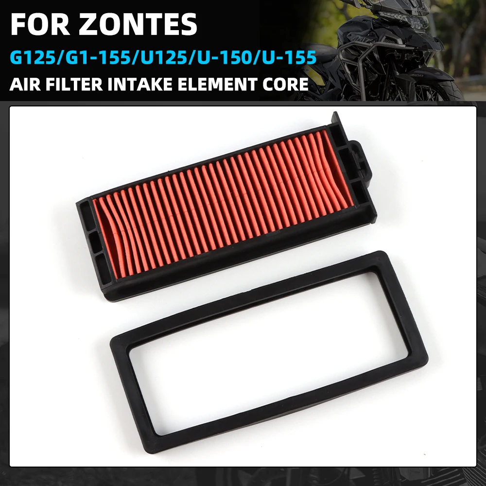 Motorcycle Engine Air Intake Filter Cleaner Element Air Filter For ZONTES G1-125 G2-125 U-125 U1-125 U-150 U1-150 U1-155 GK125