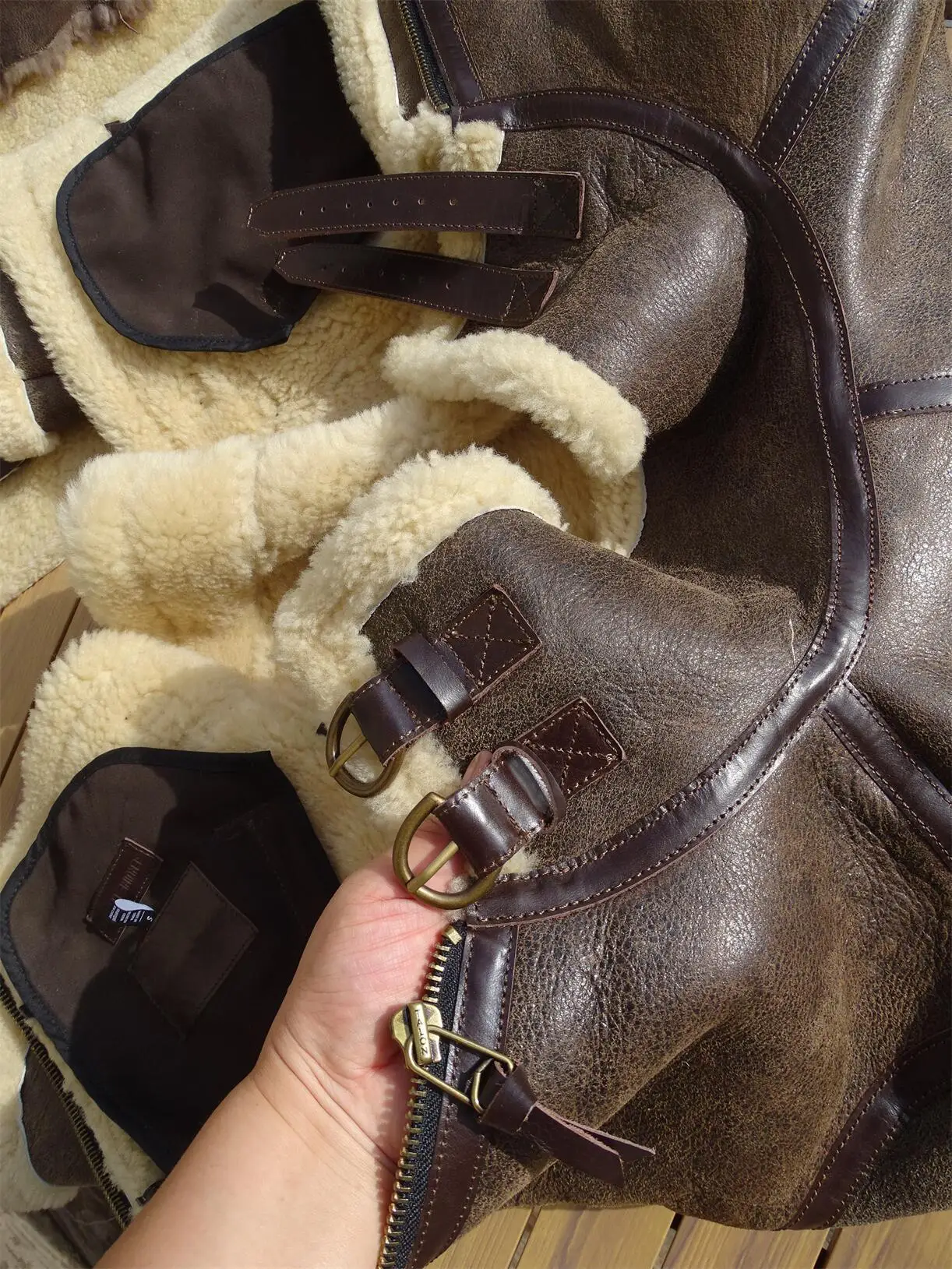 B3 Original ecological sheep fur