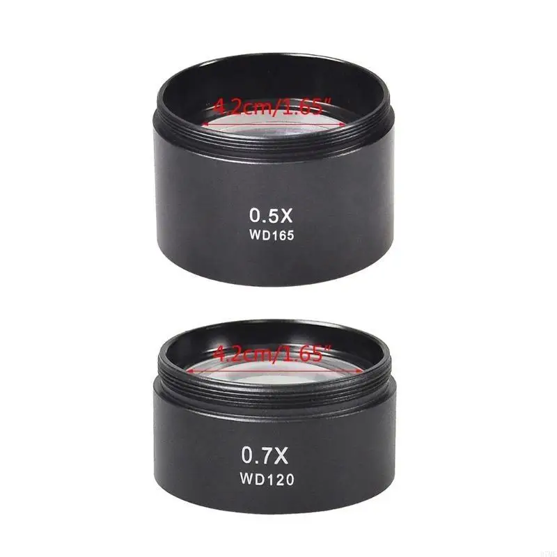37ME Stereo Microscope Auxiliary Objective Lens 0.5 / 0.7X Objective Lens