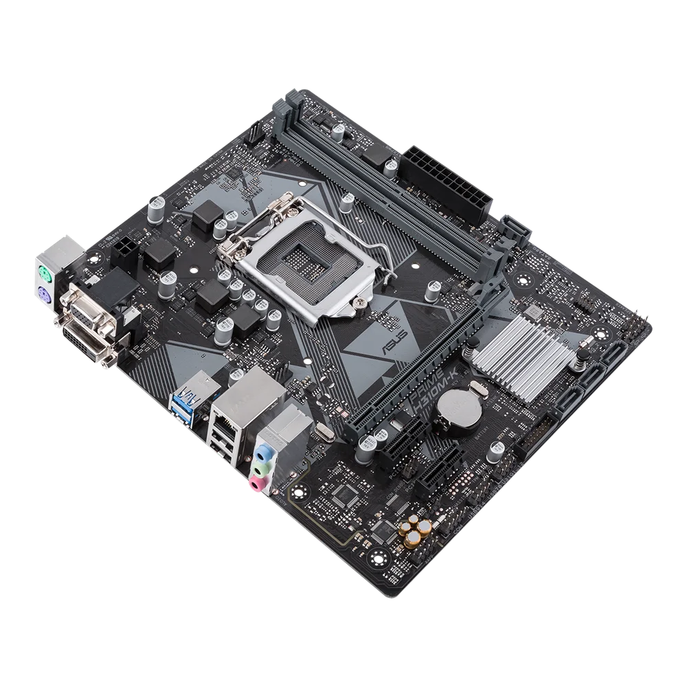 Original  Asus PRIME H310M-K Motherboard Desktop Intel H310 H310M DDR4 LGA 1151 i7/i5/i3 USB3.0 SATA3 Used