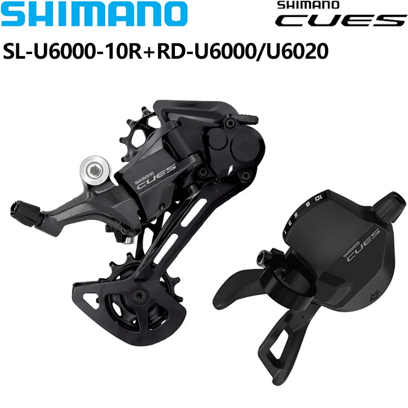 groupe-de-transmission-shimano-cues-u6000-1x10-vitesses-derailleur-arriere-rd-u6000-rd-u6020-10s-levier-de-vitesses-sl-u6000-10r-pieces-de-velo-d'origine